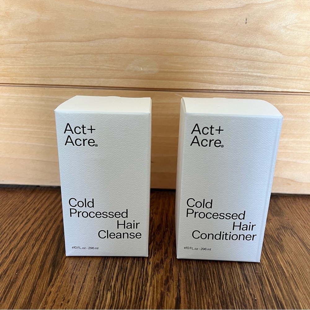 Act + Acre Shampoo & Conditioner NIB